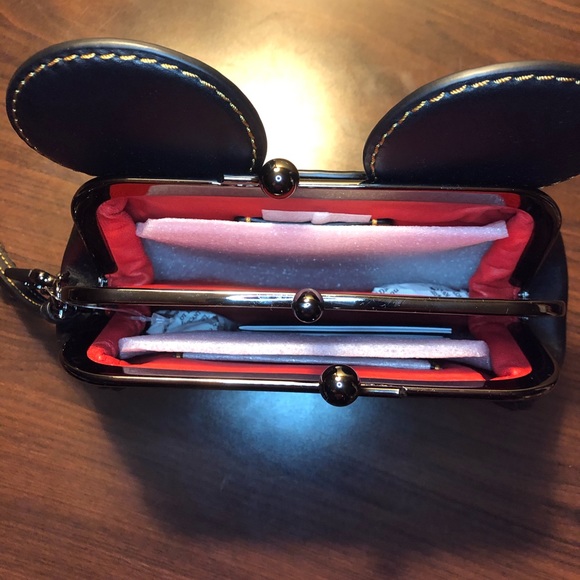Coach 1941 Mickey Mouse Wristlet - Picture 8 of 9